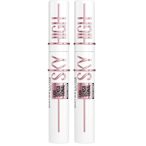 Offerta a tempo: Maybelline New York Lash Sensational Sky High Primer, Per Ciglia Morbide e Voluminose, 7,7 ml, Nero (Confezione da 2) - 41% da 29.00 € a 17.00 €
