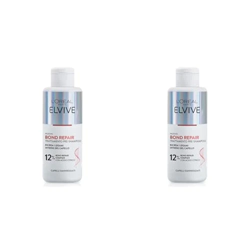 Offerta a tempo: L'Oréal Paris Elvive Bond Repair Pre-Shampoo, Rafforzante — 21% da 19,98 € a 15,84 €