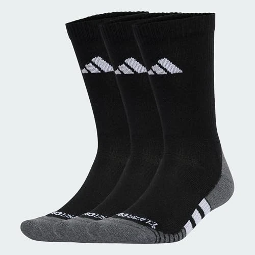 Offerta a tempo: adidas Unisex - Adulto Performance Climacool Cushioned Crew 3P Socks, Black/White, 42-45 - 37% da 18.00 € a 11.35 €