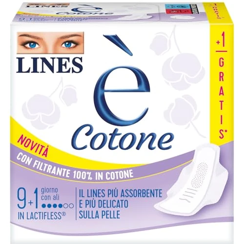 LINES E 'Cotton Day with Wings, Pack of 10