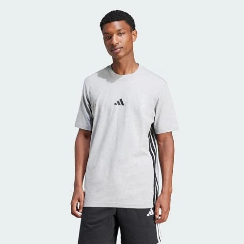 Limited-time offer: adidas Men T-Shirt Essentials 3-Stripes Single Jersey from $57.00 to $57.00 (save 0.00%)