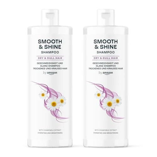 Limited-time offer: by Amazon Smooth & Shine Shampoo, 2 x 400 ml from 3.00 £ to 2.91 £ (save 3%)