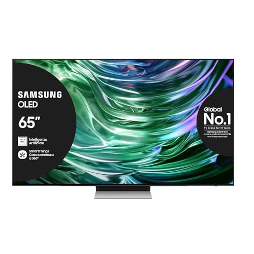 Offerta a tempo: Samsung TV QE65S94DAEXZT OLED 4K, Smart TV 65" Processore NQ4 AI GEN2 — 13% da 1.499,00 € a 1.299,00 €