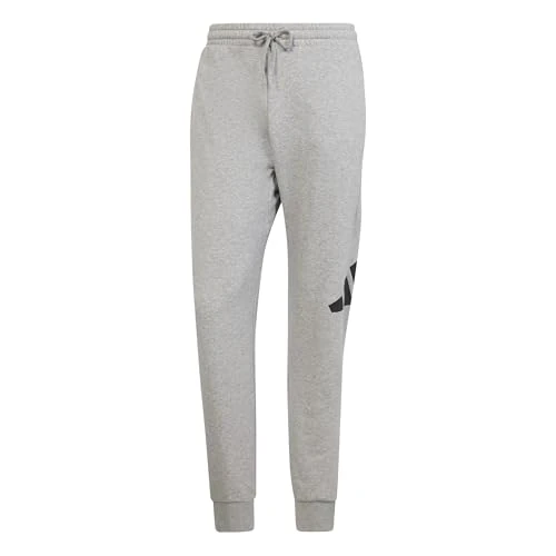 Offerta a tempo: adidas Uomo Essentials Big Logo French Terry Pants, Medium Grey Heather/Black, XL - 0.00% da 31.16 € a 31.16 €