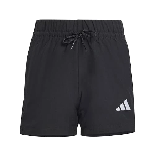 Adidas Unisex Kids Essentials Climacool Shorts, Black/White, 11-12 Years
