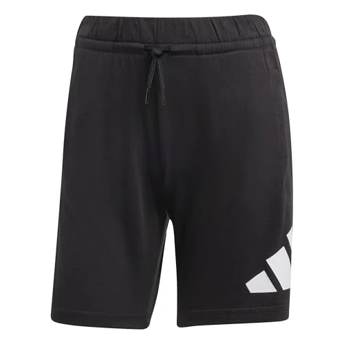 Limited-time offer: adidas Unisex Kids Essentials Big Logo Shorts, Black/White, 11-12 Years from 14.95 £ to 14.95 £ (save 0.00%)