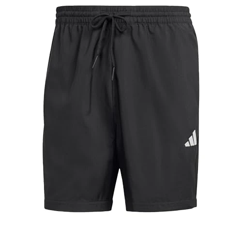 adidas Men's Essentials Small Logo Chelsea, Black/White, L