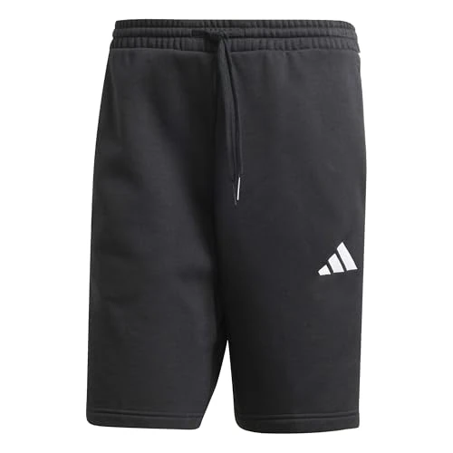 Oferta limitowana: adidas Mezczyzni Essential Three Stripes Fleece Short Shorts, black/white, L z 115.69 zł na 115.09 zł (oszczędź 0.52%)