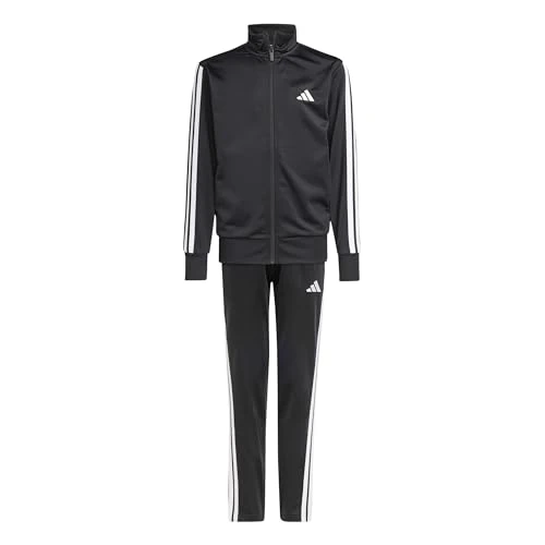 Limited-time offer: adidas Unisex Kids ESSENTIALS CLIMACOOL STRIPES TRACKSUIT, black/white, 15-16 Years from 40.00 GBP to 40.00 GBP (save 0%)