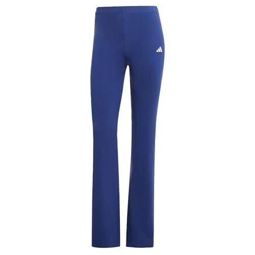 Offerta a tempo: adidas Femme Essentials Small Logo Flared Leggings, Dark Blue/White, S - 23% da 35.00 € a 27.05 €