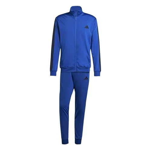 Oferta limitowana: adidas Mężczyźni SPORTSWEAR BASIC 3 STRIPES TRICOT TRACKSUIT, team royal blue, L z 299.99 zł na 299.99 zł (oszczędź 0.00%)