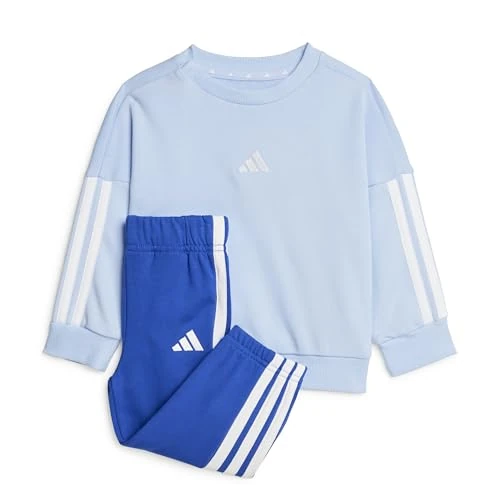 adidas Unisex Baby ESSENTIALS JOGGER, glow blue/white, 18-24 Months