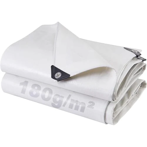 Oferta limitowana: SHANNA Plandeka okryciowa 2 x 3 m, wodoszczelna, 180 g/m², plandeka ochronna z tkaniny z oczkami, odporna na promieniowanie UV, odporna na rozerwanie, uniwersalna osłona na meble ogrodowe, basen, z 123.63 zł na 123.63 zł (oszczędź 0.00%