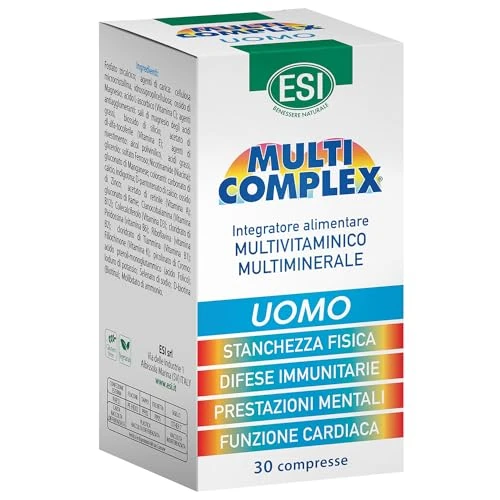 Begrenztes Angebot: ESI MULTICOMPLEX UOMO 30CPR von 25.04 EUR auf 25.04 EUR (Rabatt 0%)
