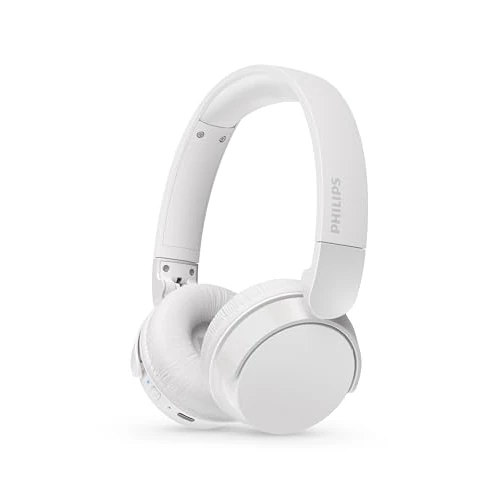 Limited-time offer: Philips TAH4209WH/00 Lightweight Wireless Bluetooth On-Ear Headphones – Up to 55h Playtime, White from 29.00 GBP to 29.00 GBP (save 0%)