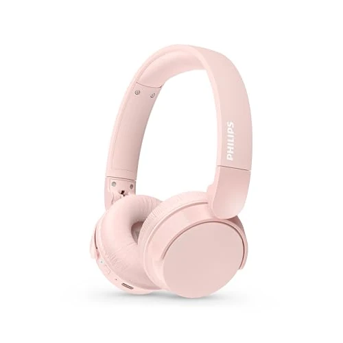 Tijdelijke aanbieding: PHILIPS TAH4209PK Lightweight On Ear draadloze Bluetooth Headphones met Passive Noise Isolation - 55 uur afspeeltijd, natuurlijk geluid, heldere gesprekken, Dynamic Bass, 2 uur USB-laden - Roze van 20.44 EUR naar 20.44 EUR (korting 0%)