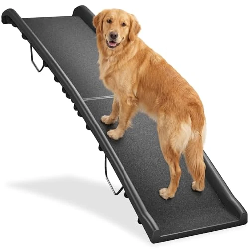 Tijdelijke aanbieding: tectake® - Hondenloopplank Paw Step - Loopplank Hondentrap - Trap Hond - Inklapbaar en antislip - Autohelling - Instaphulp voor auto's - tot 90kg van 53.00 € naar 53.00 € (0.00% korting)