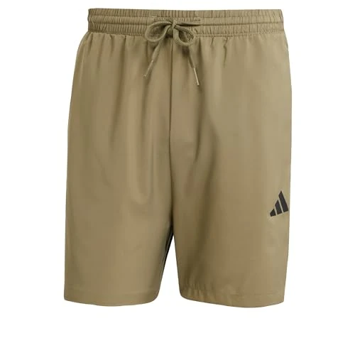 Offre limitée : adidas Homme Essential Three Stripes Chelsea Base Short Shorts, Olive Strata/Black, S de 28.00 € à 28.00 € (0.00% de remise)