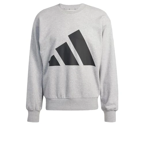 Oferta limitada: adidas Hombre Essentials Big Logo French Terry Sweatshirt, Medium Grey Heather/Black, L de 35.24 € a 35.24 € (ahorro 0.00%)