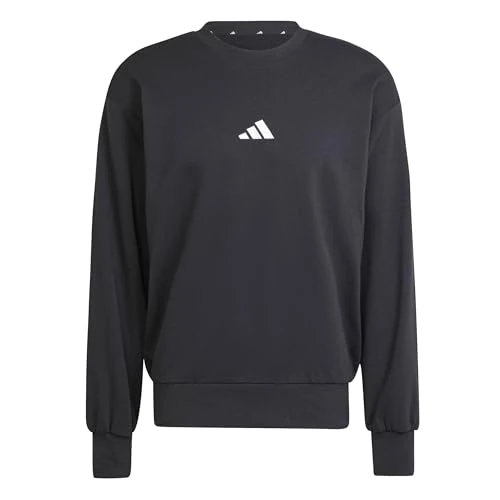 Offerta a tempo: Adidas Homme Essentials FEELCOZY French Terry Sweatshirt, Black/White, XL - 43% da 40.00 € a 22.95 €
