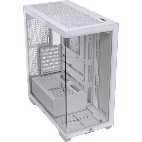 Tijdelijke aanbieding: CORSAIR 3500X Mid-Toren ATX PC-Behuizing - Panoramisch Gehard Glas - Omgekeerd Aansluiting Moederbord Compatibel - Geen Fans Inbegrepen - Wit van 99.90 € naar 64.00 € (36% korting)