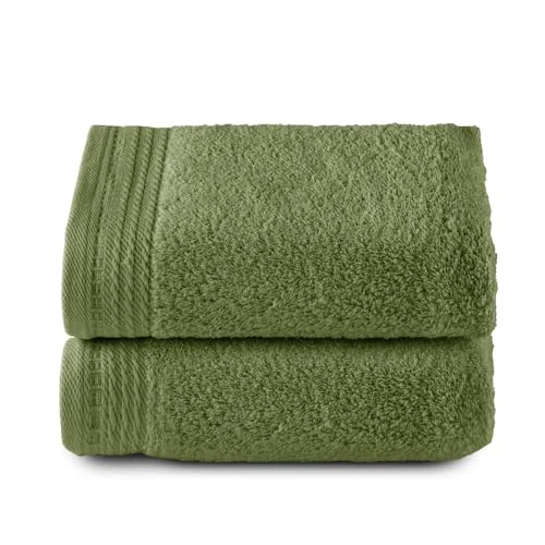 Offre limitee: Top Towel - Premium - Grandes Serviettes de Bain - Serviettes de Bain - 2 essuie-Mains - 50 x 100 cm - 100% Coton - 600 grammes - Feuille de 14.16 EUR a 14.16 EUR (economie 0%)