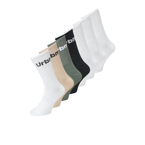 Oferta limitada: JACK & JONES JACURBN - Calcetines de tenis (7 unidades), Blanco/Pack: blanco - blanco - blanco - negro - Moonbeam - Agave Green - White, Talla única de 19.66 € a 19.66 € (ahorro 0.00%)
