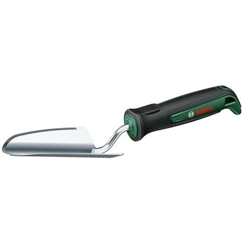 Offre limitée : Bosch Outil à main de jardin Truelle (creuser/désherber, robuste, acier inox, manche souple, design ergonomique) de 14.99 EUR à 8.09 EUR (remise 46%)