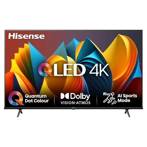Limited offer: Hisense 75E77NQ, QLED-Fernseher – (189 cm (75 Zoll), Black, UltraHD/4K, Triple Tuner, PVR) [Energieklasse E] (75E77NQ) from 649.00 EUR to 616.00 EUR (save 5%)