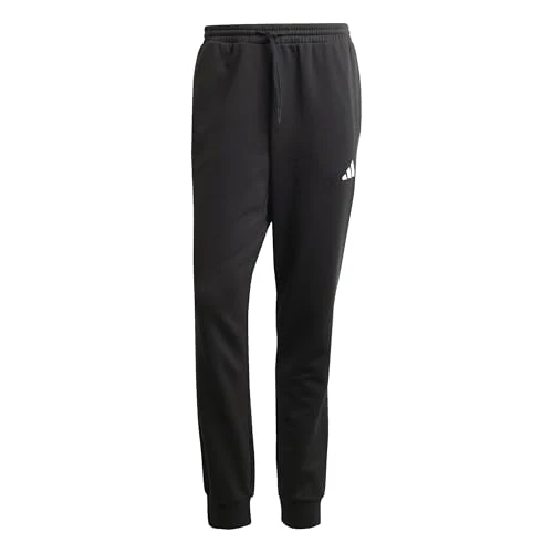 Limited-time offer: adidas Men's Essentials Feelcozy Fleece Pant, Black/White, XS from 38.00 GBP to 29.64 GBP (save 22%)