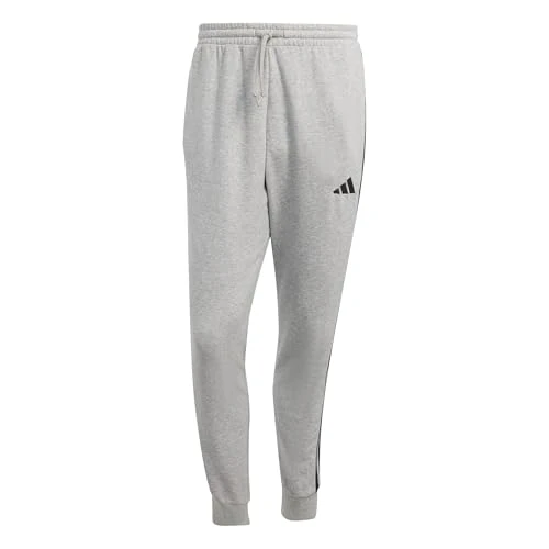 Oferta limitowana: adidas Mężczyźni ESSENTIAL THREE STRIPES FRENCH TERRY PANT, Medium Grey Heather/Black, XXL z 219.00 zł na 219.00 zł (oszczędź 0.00%)