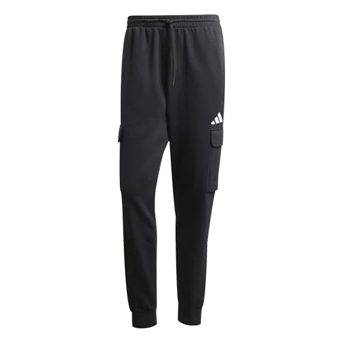 Offerta a tempo: adidas - Essentials Feelcozy Fleece Cargo Pant, Pantaloni da Tuta Uomo — 36% da 55,00 € a 34,99 €