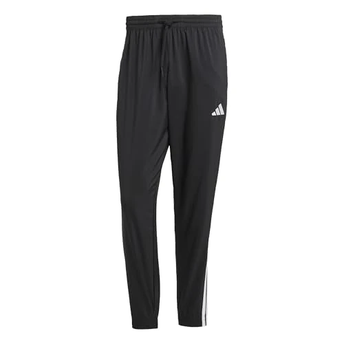 Oferta limitowana: adidas Mężczyźni ESSENTIAL THREE STRIPES WOVEN PANT, black/white, XL z 164.28 zł na 164.28 zł (oszczędź 0.00%)