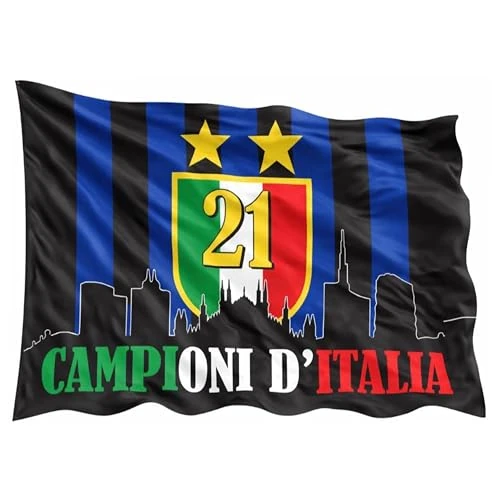 Offerta a tempo: BANDIERA I N T E R SCUDETTO CAMPIONI 21 - 0.00% da 27.99 € a 27.99 €