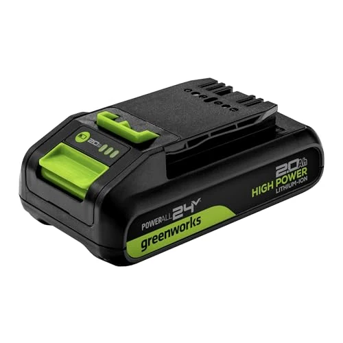 Limited offer: Greenworks 24V 2.0Ah Lithium-Ion High-Power Battery, Upgraded with 15% Power Boost (Genuine Greenworks Battery/ 150+ Compatible Tools) from 44.99 EUR to 35.23 EUR (save 22%)