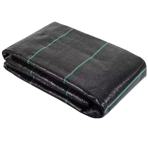 Offre limitée : GARDENIX Toile Anti-Mauvaises Herbes Extra Forte 70 g/m² (0,8 m x 5 m) Tissu de Sol pour Jardin Contre Les Mauvaises Herbes Noir de 10.95 EUR à 10.95 EUR (remise 0%)
