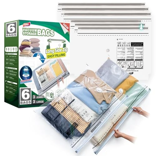 TAILI Worki do przechowywania próżniowego na kołdrę i koce 7