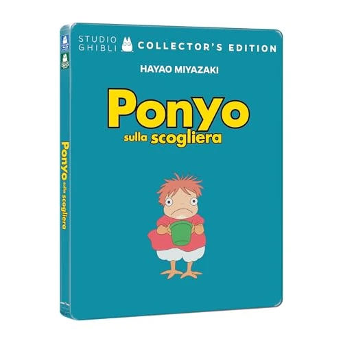 Offerta a tempo: Ponyo Sulla Scogliera (Steelbook Blu-ray + DVD) - 22% da 24.56 € a 19.04 €