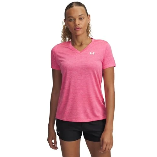 Limited offer: Under Armour Women's Tech Twist V Neck Short Sleeve T-Shirt from 30.00 EUR to 15.99 EUR (save 47%)