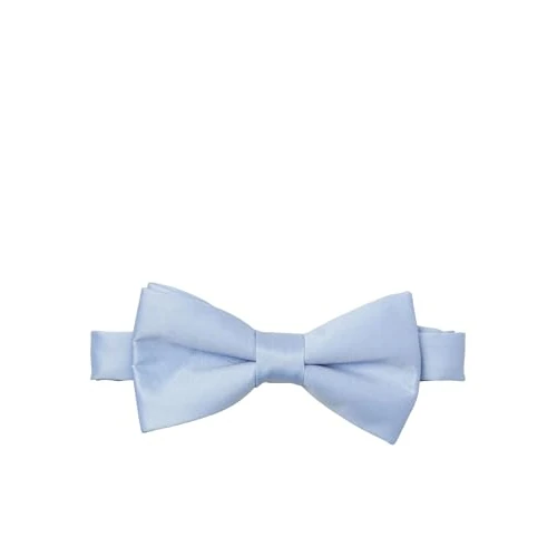 JACK&JONES - Papillon da uomo, modello Bowtie Noos, taglia unica, Blu Chambray., Taglia unica