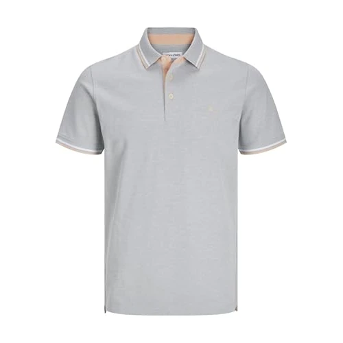 Limited-time offer: JACK & JONES JJEPAULOS Men's Slim Fit Polo Shirt Plain Summer Shirt Collar Short Sleeve Basic Pique Cotton, Iceberg Green Detail Play, S from 16.42 GBP to 16.42 GBP (save 0%)