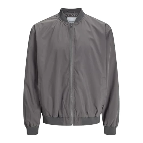 Offre limitée : JACK & JONES JJERUSH Bomber Noos Veste Bomber pour Homme, Jupe Castlerock, Taille XS, Gris, XS de 49.99 € à 35.99 € (28% de remise)