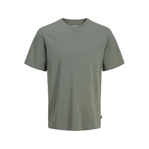 Offerta a tempo: JACK & JONES JJEORGANIC Basic Tee SS O-Neck Noos, T-Shirt, Uomo, Agave Green, XXL - 14% da 14.99 € a 12.90 €