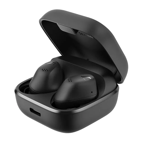 Offre limitee: Sennheiser ACCENTUM Écouteurs sans Fil - Design Ergonomique Ultra Confortable et Autonomie de 28 Heures pour Une Écoute Continue - Son Cristallin avec ANC Hybride et Interface Tactile - Noir de 179.90 EUR a 99.90 EUR (economie 44%)