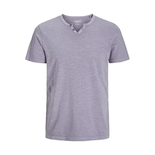 JACK & JONES JJESPLIT Neck Tee SS NOOS