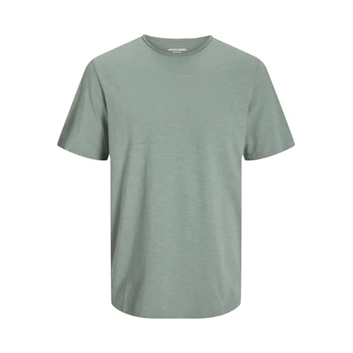 Tijdelijke aanbieding: JACK & JONES JJEBASHER Tee O-Neck SS NOOS, Iceberg Green., M van 17.95 € naar 17.95 € (0.00% korting)