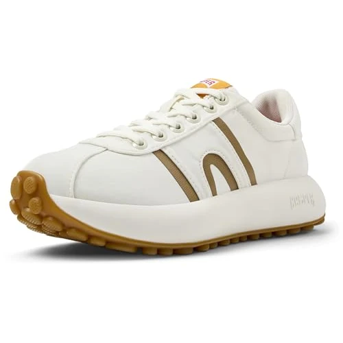 Camper Pelotas Athens K201613, Scarpe da Ginnastica Donna, Natura Bianca 002, 38 EU