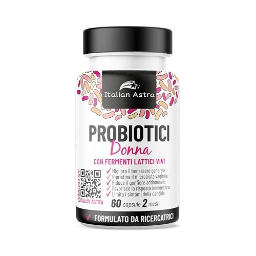 Offerta a tempo: Integratore Alimentare Probiotici Donna - 60 Capsule — 27% da 25,90 € a 18,90 €