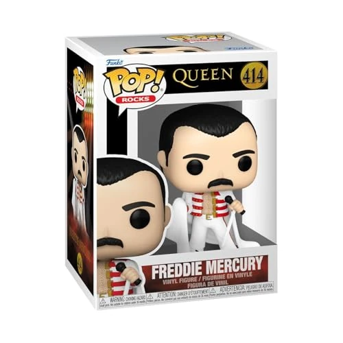 Offerta a tempo: Funko Pop! Rocks: Queen - Freddie Mercury With Cape - Figura in Vinile da Collezione — 19% da 16,00 € a 12,90 €