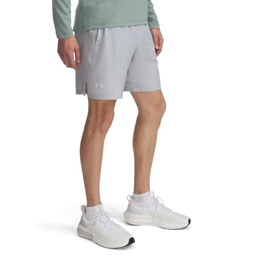 Tijdelijke aanbieding: Under Armour UA Launch 7'' Shorts - Mod Grijs/Wit/Reflecterend - XXL van 29.99 € naar 29.99 € (0.00% korting)